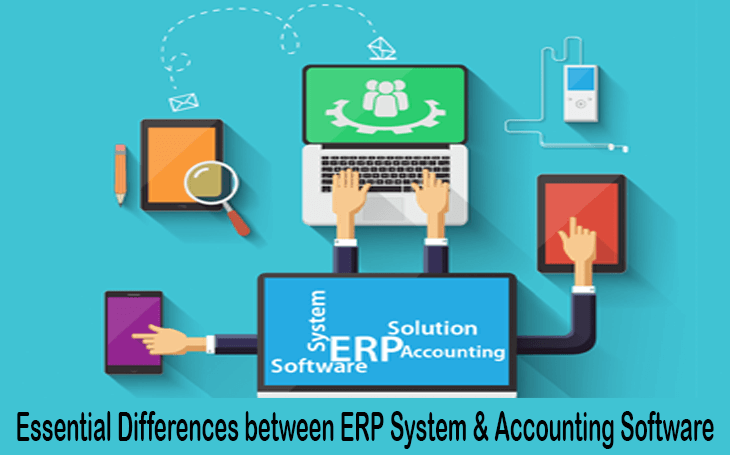 Essential Differences between ERP System & Accounting Software Thumbnail
